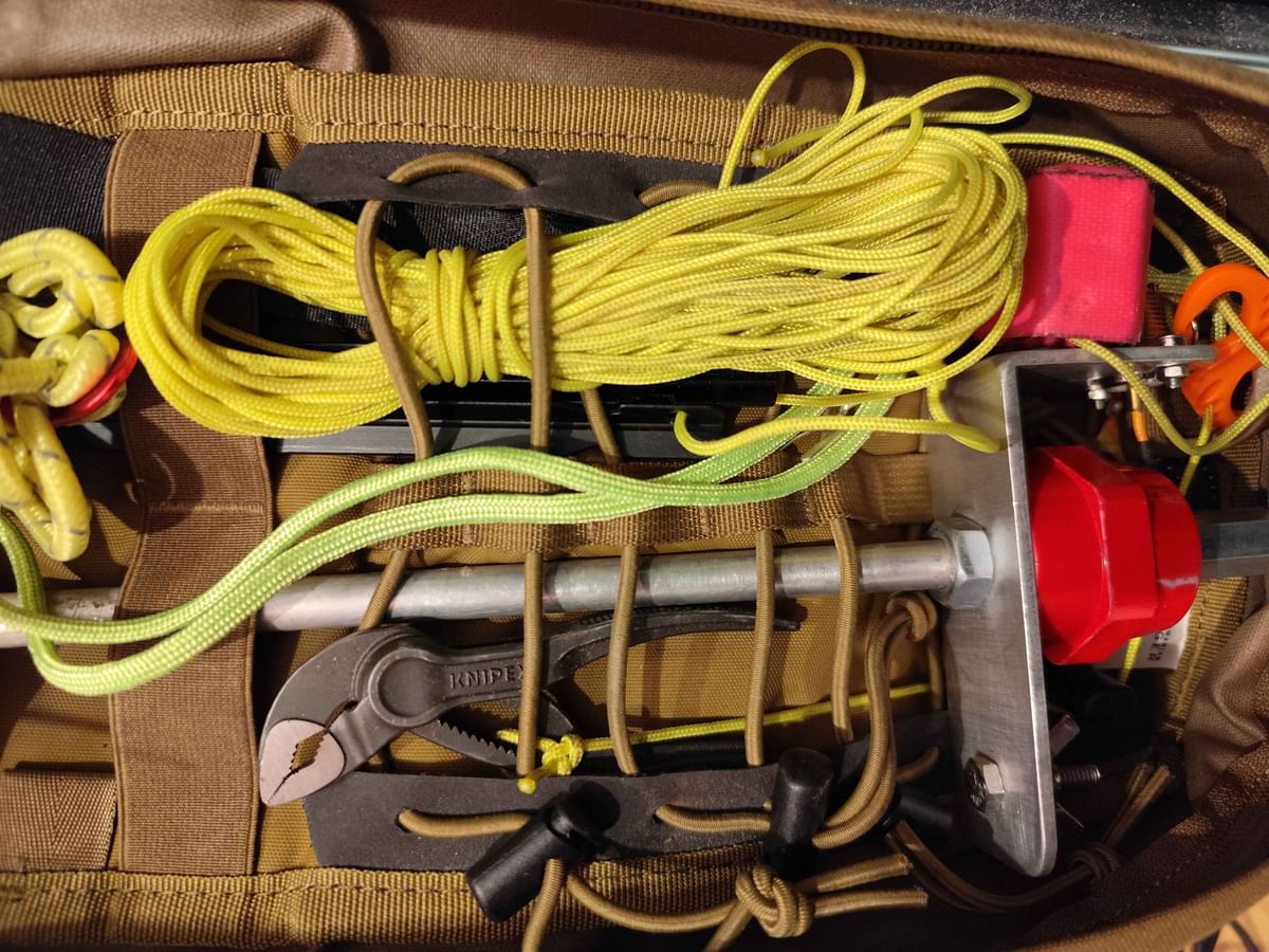 Knipex Cobra XS in der Antennentasche