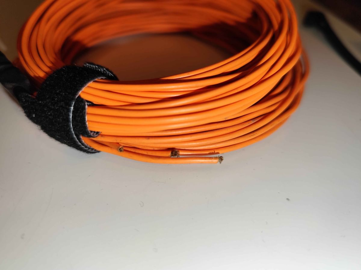 Kabelenden der Radials