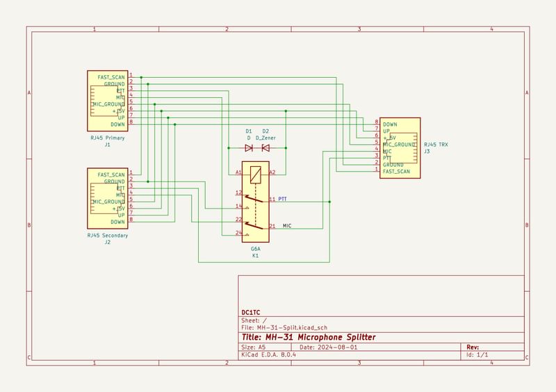 Mic-Splitter Schaltplan