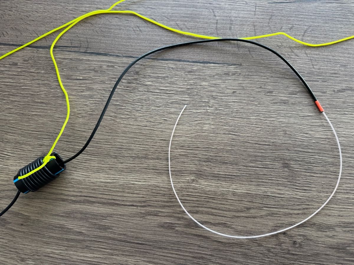 Foto Kabelende abisoliert